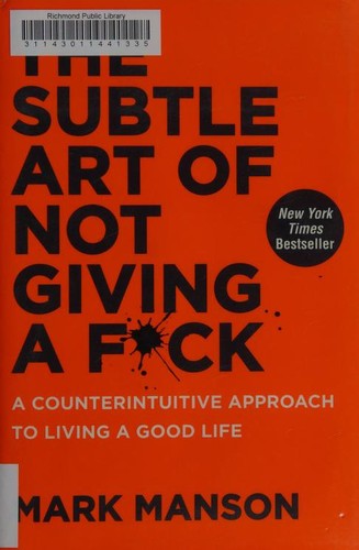 The Subtle Art of Not Giving a F*ck book cover