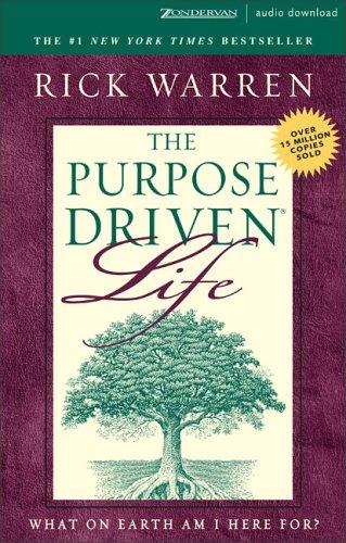 The Purpose Driven Life book cover